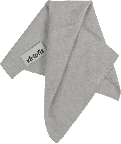 VirtuFit Premium Yoga Handdoek - 76 x 51 cm - Natural Grey