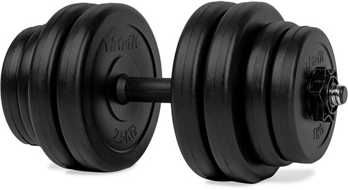 VirtuFit Verstelbare Dumbbell - Vinyl - 15 kg