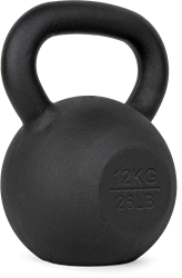 VirtuFit Kettlebell Pro - Kettle Bell - Gietijzer - 12 kg