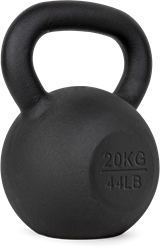 VirtuFit Kettlebell Pro - Kettle Bell - Gietijzer - 20 kg