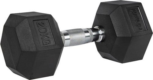 VirtuFit Hexa Dumbell Pro Set - 2 x 20 kg-2