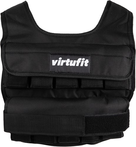 VirtuFit Verstelbaar Gewichtsvest Pro - 10 kg - Zwart
