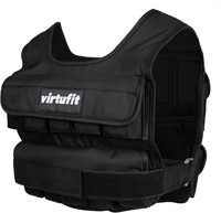 VirtuFit Verstelbaar Gewichtsvest Pro - 10 kg - Zwart-2