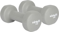 VirtuFit Vinyl Dumbbell Set Pro - 2 x 3 kg