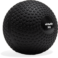 VirtuFit Slam Ball – Fitness Bal – 3 kg – Zwart-2