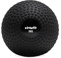 VirtuFit Slam Ball – Fitness Bal - 5 kg – Zwart