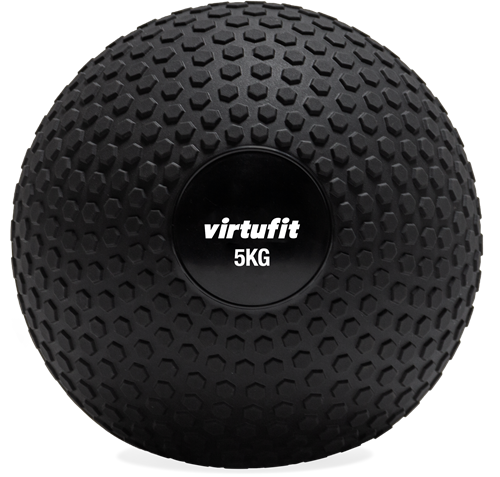 VirtuFit Slam Ball – Fitness Bal - 5 kg – Zwart
