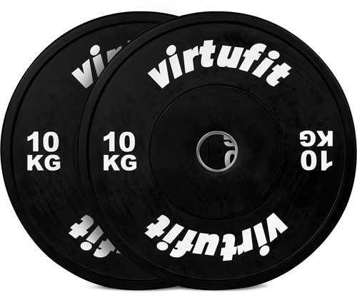 VirtuFit Bumper Plate - Olympische Halterschijf van Rubber - 50 mm - set 2 x 10 kg-2