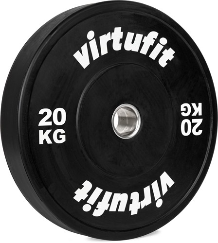 VirtuFit Bumper Plate - Olympische Halterschijf van Rubber - 50 mm - 20 kg