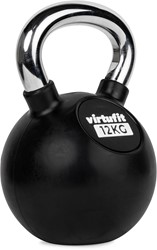 VirtuFit Kettlebell - Rubber/Chroom - 12 kg