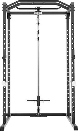 VirtuFit PR100 Power Rack met Lat Attachment - Squat Rack - Inclusief Pulley Station - Krachtstation-3