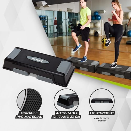VirtuFit Verstelbare Aerobic Fitness Step/Stepper-2