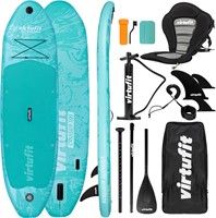 VirtuFit Supboard Cruiser 305 - Turquoise - Met Kajak zitje, accessoires en draagtas