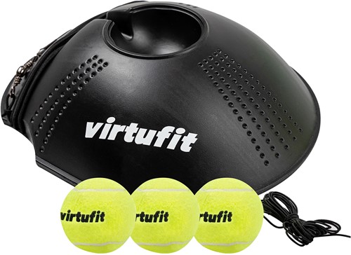 VirtuFit Tennistrainer - Incl. 3 ballen met elastisch koord