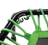 VirtuFit Fitness Trampoline Pro met Handvat - Zwart - 115 cm - Tweedekans-3
