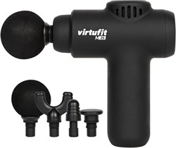 VirtuFit M1s Mini Massage Gun - 4 opzetstukken - Incl. Opbergtas