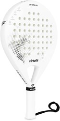 VirtuFit Control Padel Racket - Wit - Zwart