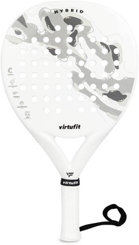 VirtuFit Hybrid Padel Set - Wit - Grijs-3