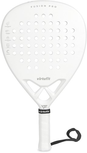 VirtuFit Fusion Pro Padel Set - Wit - Silver-3