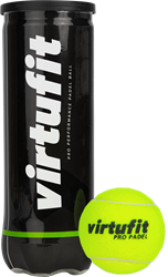 VirtuFit Pro Padel Ballen - Set / 3 ballen