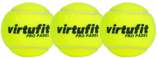 VirtuFit Pro Padel Ballen - Set / 3 ballen-3