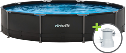VirtuFit Rond Zwembad - 366 cm - Inclusief Filterpomp