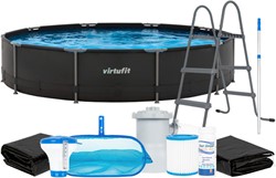 VirtuFit Zwembad Rond 366 cm Compleet Pakket