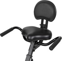 VirtuFit DB1.0 Opvouwbare Deskbike met Rugleuning - Bureaufiets met Computer - Gratis trainingsschema-2