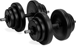 VirtuFit Verstelbare Dumbbell Set - Vinyl - 2 x 14 kg