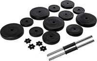 VirtuFit Verstelbare Dumbbell Set - Vinyl - 2 x 14 kg-2