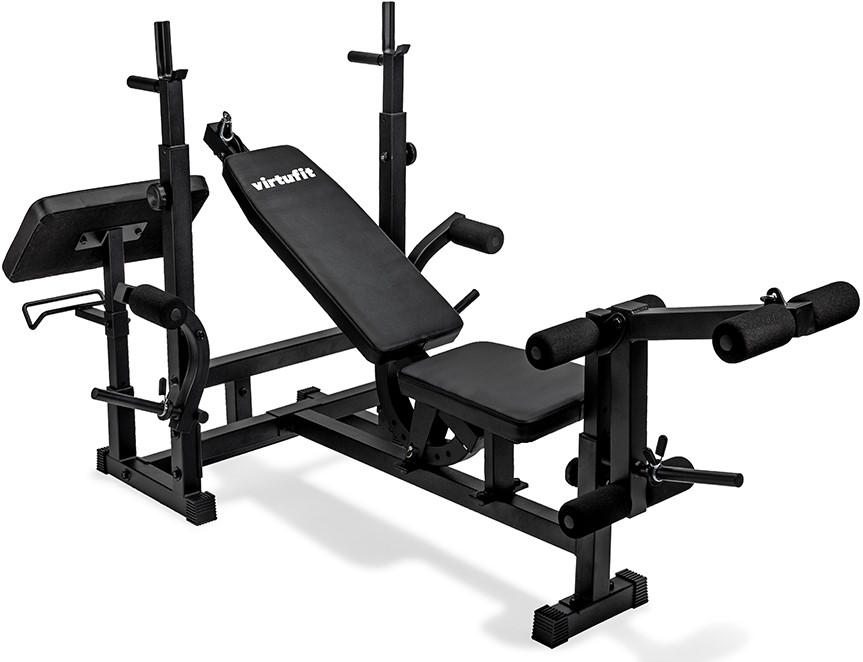 VirtuFit Multifunctionele Halterbank Deluxe |