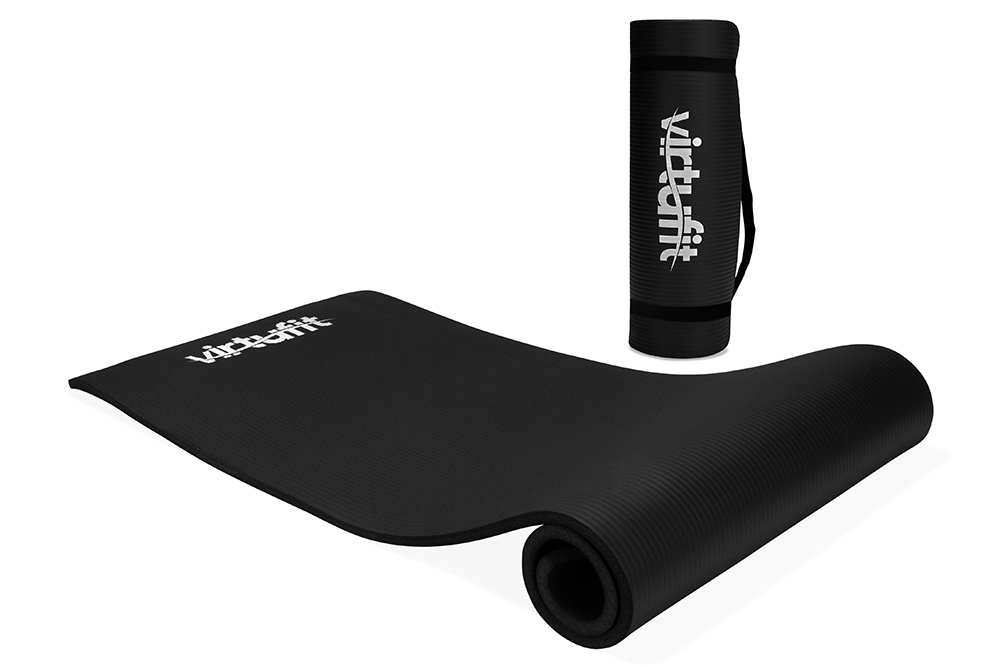 Virtufit Nbr Fitnessmat 180 X 60 X 15 Cm Met Draagkoord virtufit kopen in de aanbieding