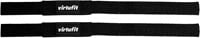 VirtuFit Padded Lifting Straps - Katoen - Zwart - horizontaal