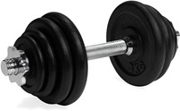 VirtuFit Verstelbare Dumbbellset Pro - Halterset - Gietijzer - 1 x 15 kg