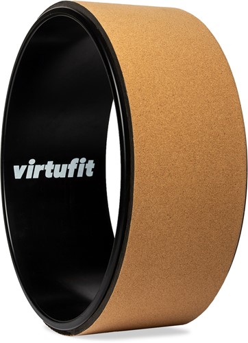 VirtuFit Premium Kurk Yoga Wiel - Ecologisch - 33 cm