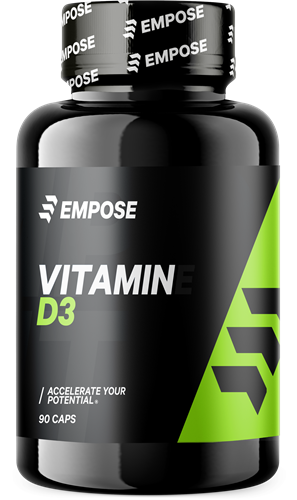 Empose Nutrition Vitamine D3 - 90 Capsules