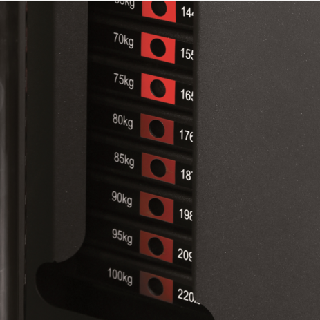 Toorx Professional 1 x 30 kg Uitbreiding 