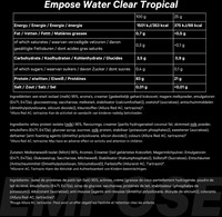 Empose Nutrition Water Clear Isolate - Eiwit Poeder - Protein Combi-Deal - Tropical-3