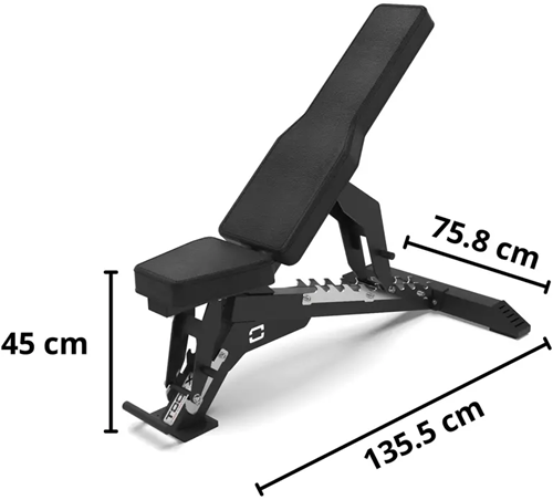 Toorx Professional WBX-950 FID Bench Pro - Fitnessbank - Trainingsbank-2