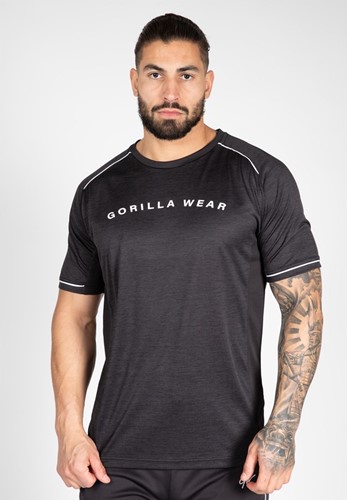 Gorilla Wear Fremont T-shirt - Zwart/Wit